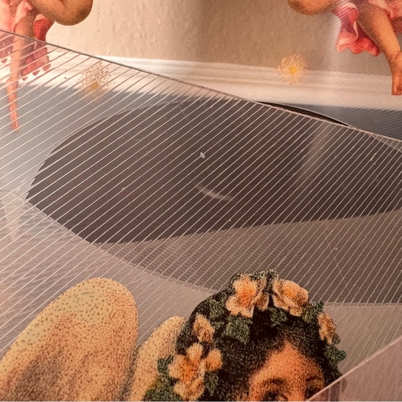 Vintage Angel Cherub Placemat, Victorian Romance, Crafting Project, Lantern Li - Picture 5 of 7